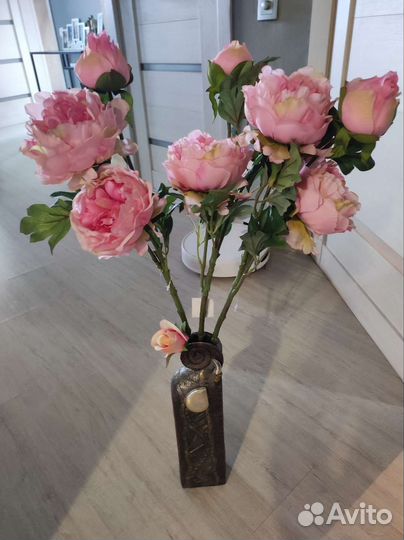 Цветы искусственные пионы