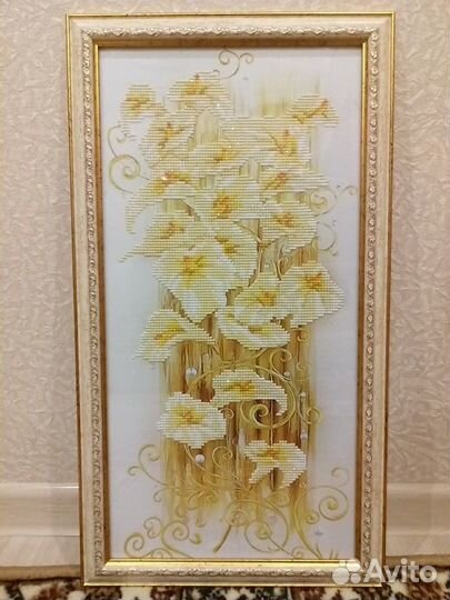 Набор для рукоделия алмазная вышивка (Лилии)