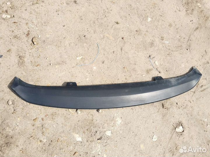 Юбка заднего бампера Hyundai Solaris 2010-2017