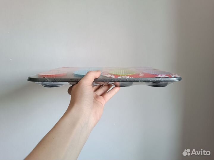 Форма силиконовая для выпечки кексов