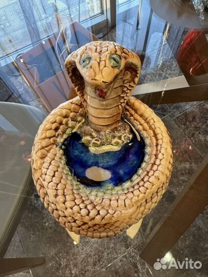 Пепельница кобра / украшение для дома