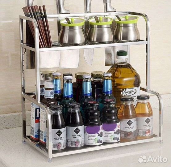 Новый стеллаж настольный на кухню