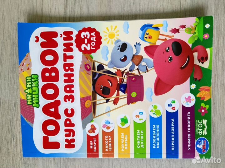 Годовой курс занятий 2-3 года