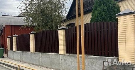 Забор горка