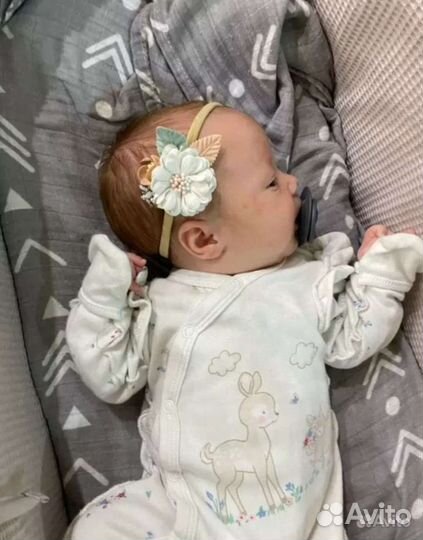 Ободок для волос ручной работы