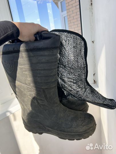 Резиновые сапоги с носком