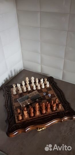Шахматы ручной работы дерево