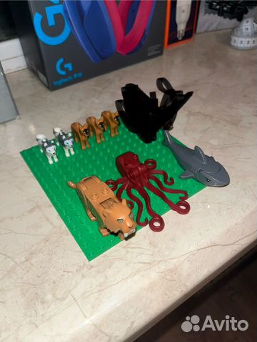 Lego животные (акула, собаки, осьминог,акула) купить в Москве с ...