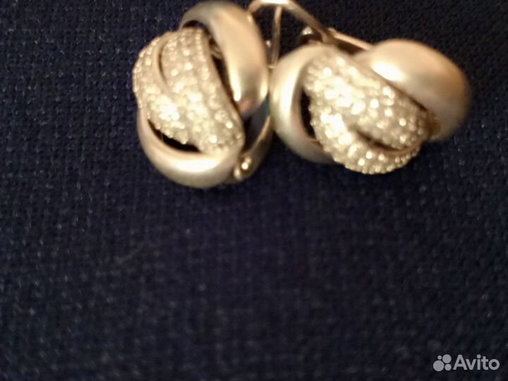 Серебряные серьги