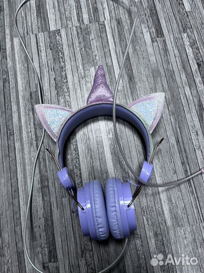 Наушники единорожки H&M