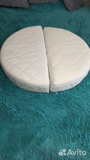 Матрас детский круглый новый