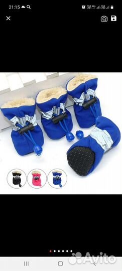 Ботиночки и носочки для собак новые