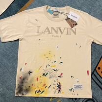 Футболка Lanvin Gallery Dept Бежевая