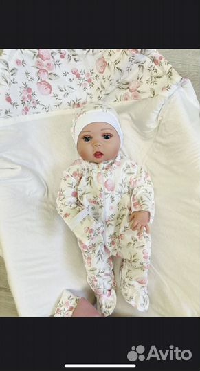 Комплект на выписку для девочки лето