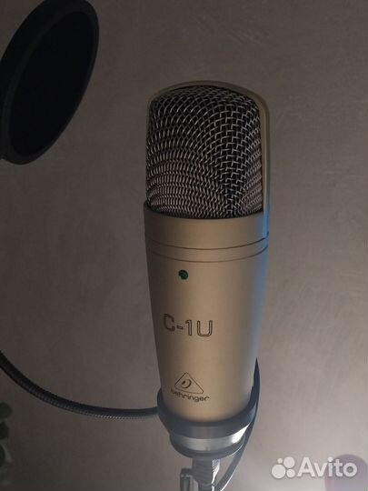 Студийный микрофон behringer c1-u USB