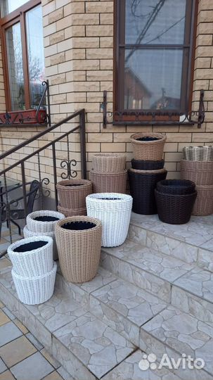 Вазоны Кашпо Экоротанг