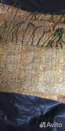 Палантин, шарф, платок, осень, на голову