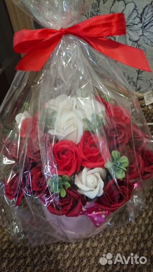 Букет из мыла ручной работы