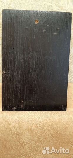 Панно из дерева с янтарём СССР