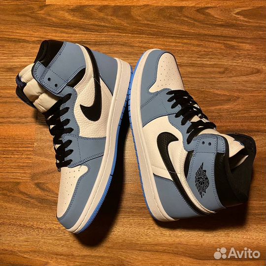 Nike Air Jordan 1 High White University Blue Black