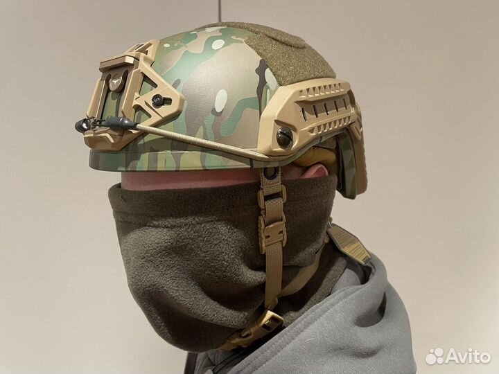 Тактический шлем с отстрелом мультикам