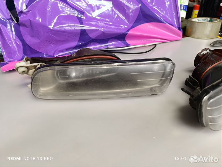 Противотуманные фары BMW e46 дорест