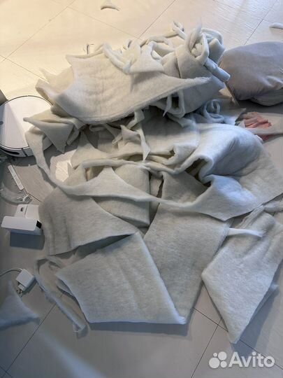 Обрезки синтепона мебельного, плотность 300