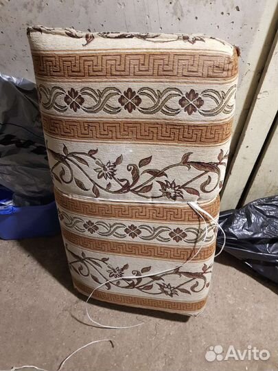 Матрас 120х75в гобеленовом ярком чехле на молнии