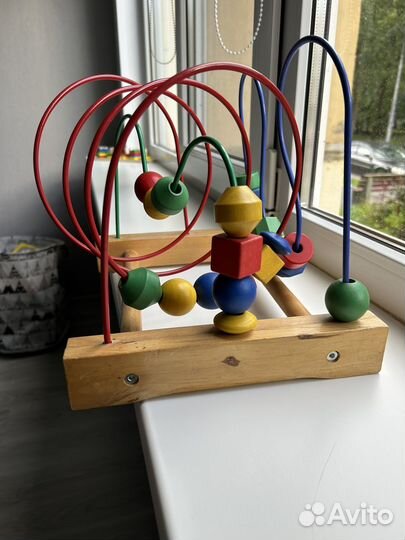 Лабиринт IKEA деревянный