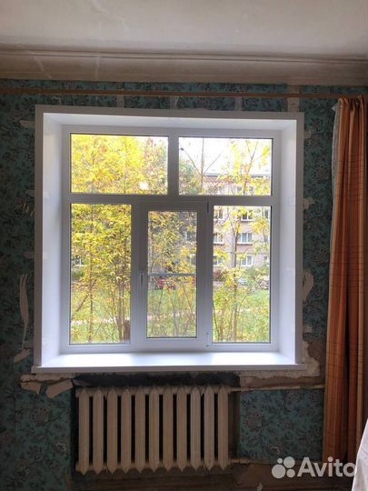 Окна пвх под ключ / остекление балконов под ключ