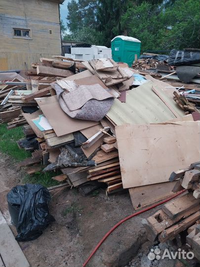 Пиломатериал после разборки