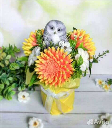 Букет из мыла