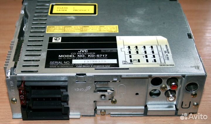 JVC KD-S717 автомагнитола