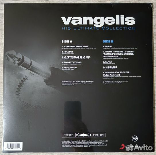 Vangelis - His Ultimate Collection 180g