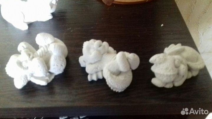 Фигурки из гипса