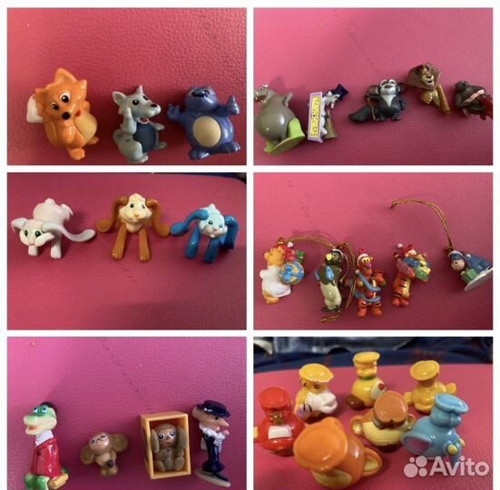 Игрушки из киндера
