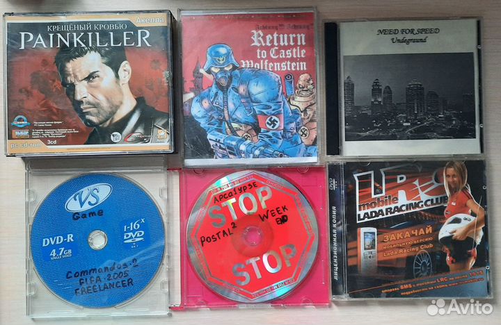 Игры на CD & DVD