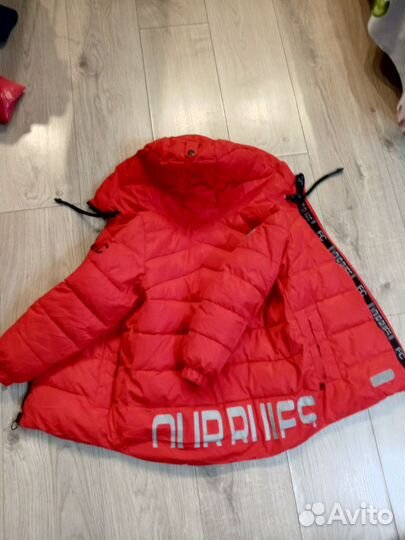 Куртка зимняя для мальчика 128