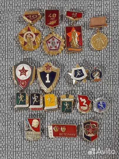 Значки СССР военные спорт,вднх