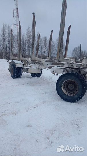Прицеп лесовоз (сортиментовоз) МАЗ 837810-020, 2014