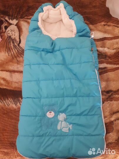 Зимний конверт в коляску