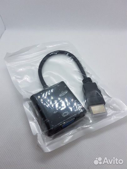 Переходник Hdmi к VGA кабель конвертер