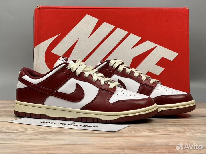 Кроссовки Nike Dunk Low Premium Vintage Red