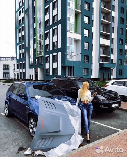 Капот vorsteiner bmw x5/x6 e70/71