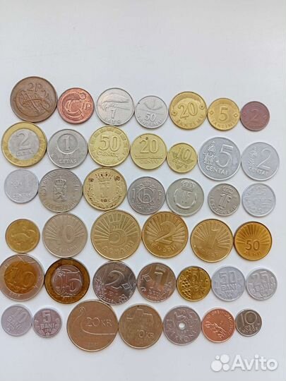 Монеты стран Европы №2 (от И до Ю)