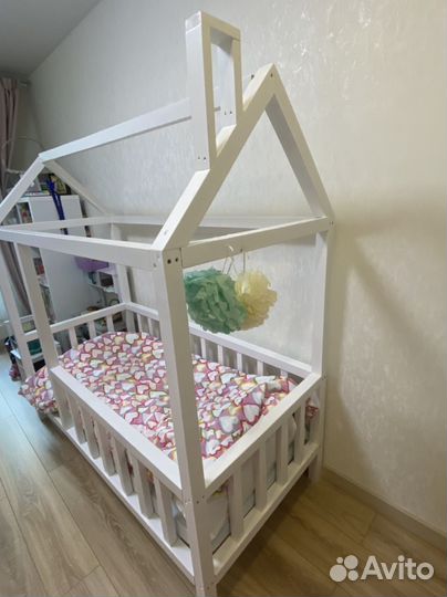 Детская кровать домик бу