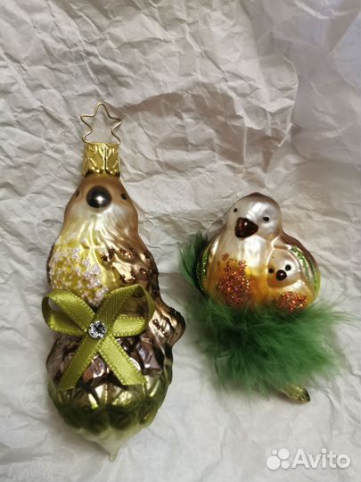 Ёлочные игрушки Inge Glas, Германия