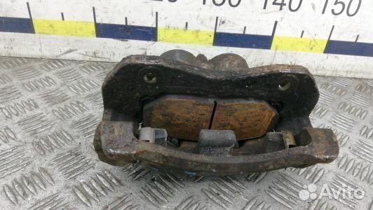 Суппорт тормозной передний левый KIA sorento 1 (4L