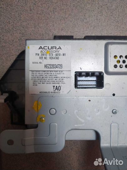 Дисплей информационный Acura MDX 2 39810stxa010M1