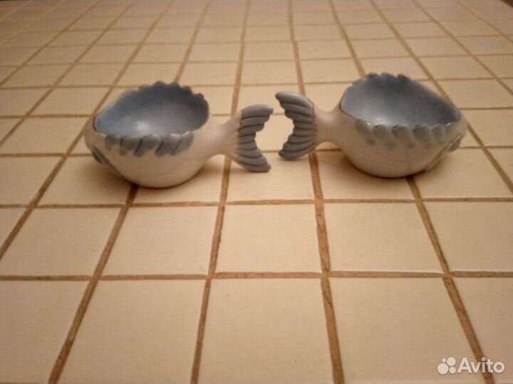 Фарфоровые рыбки СССР